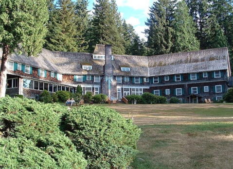 Lake Quinault Lodge. I love getting away from everything.